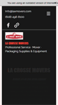 Mobile Screenshot of laxmovers.com